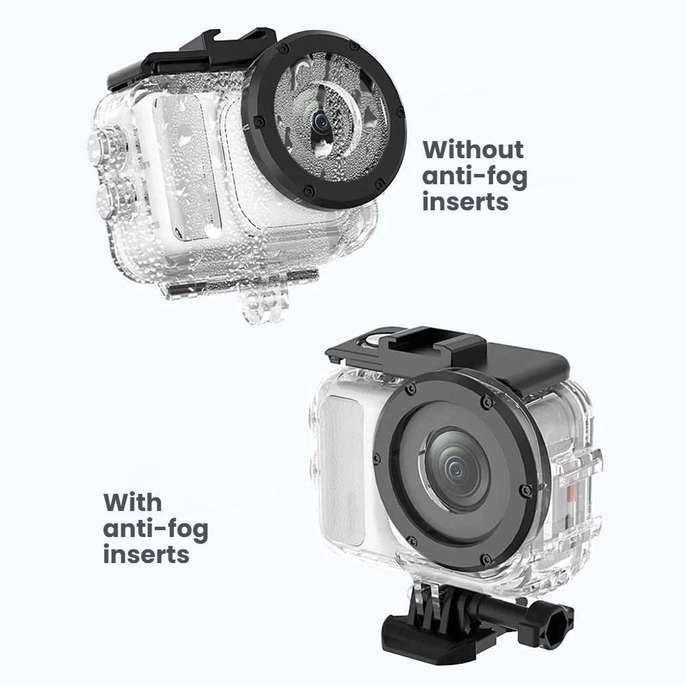 Insta360 GO Ultra Waterproof Case 60m Dive Housing with Dual Cold Shoe Mount