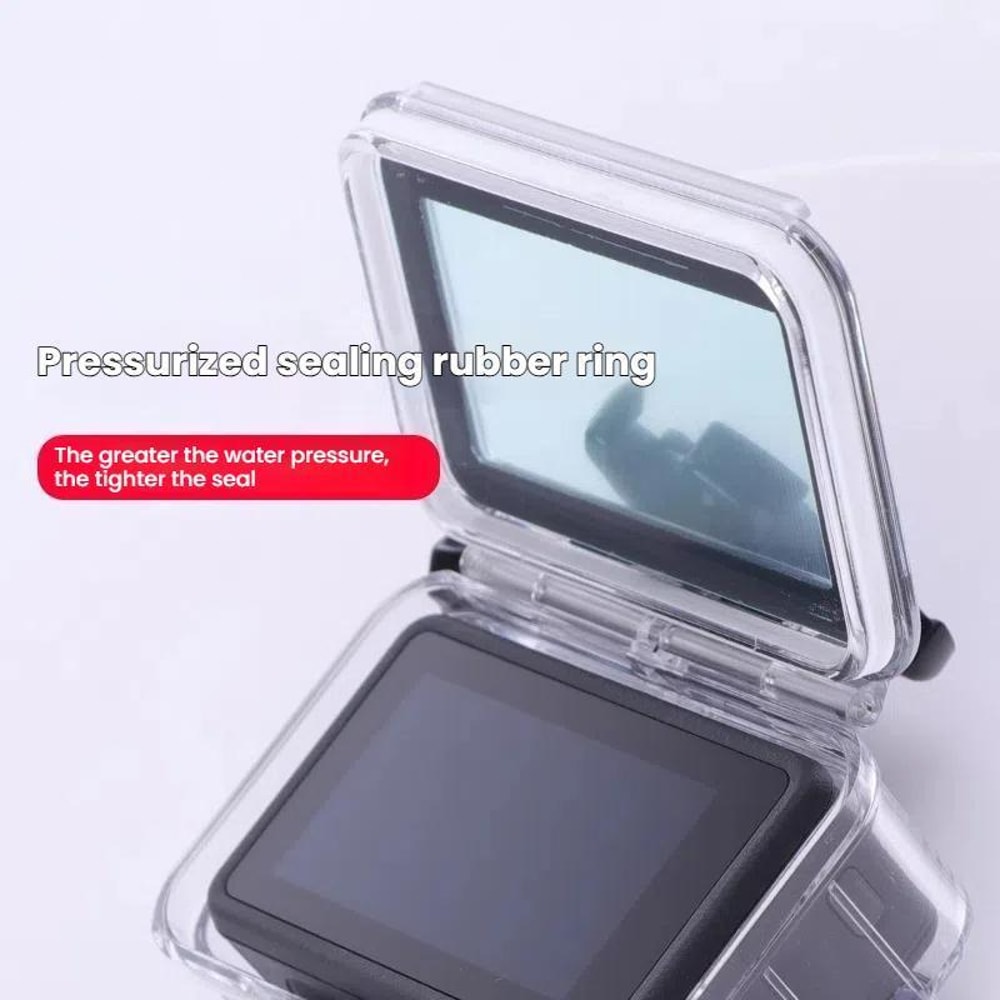 DJI Osmo Action 3/4/5 Waterproof Case with Touchscreen Dive Housing for Underwater Filming