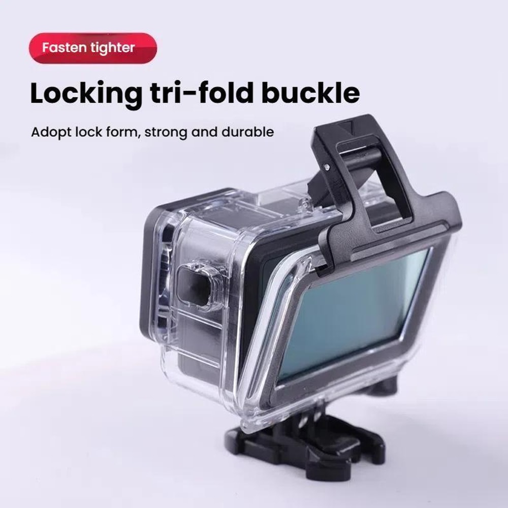 DJI Osmo Action 3/4/5 Waterproof Case with Touchscreen Dive Housing for Underwater Filming