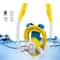 Kids Full Face Snorkeling Mask With Dry Top Breathing Tubes Anti Fog Panoramic View 3