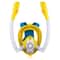 Kids Full Face Snorkeling Mask With Dry Top Breathing Tubes Anti Fog Panoramic View 6