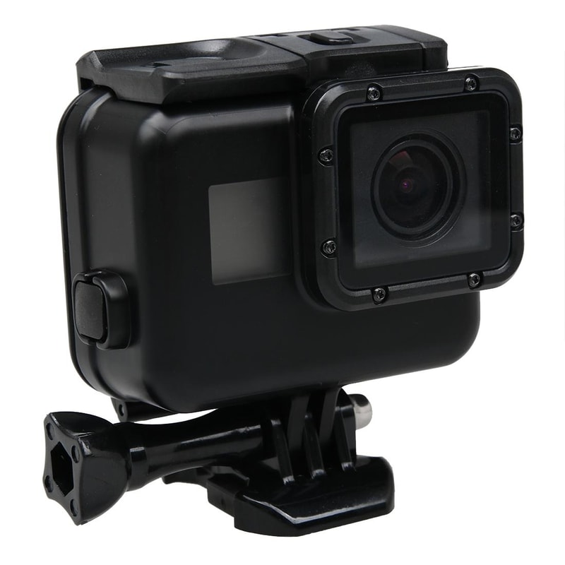 GoPro HERO5 HERO6 45M Waterproof Housing Case with Touch Screen Back Cover Mount Kit