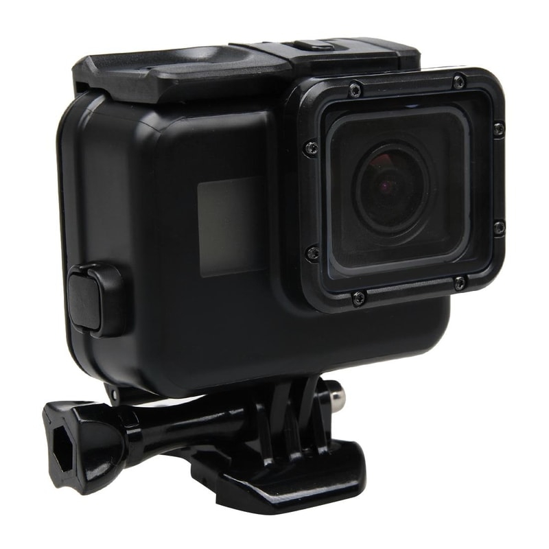 GoPro HERO5 HERO6 45M Waterproof Housing Case with Touch Screen Back Cover Mount Kit