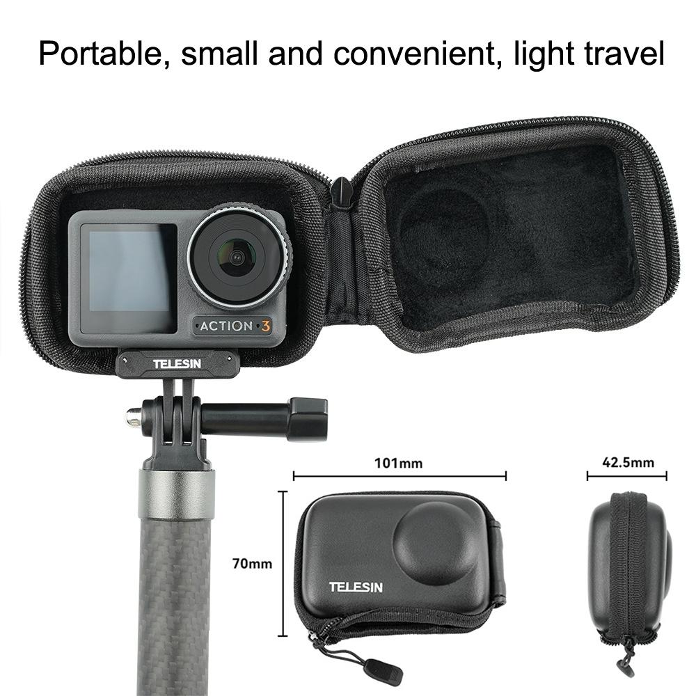 Protective Carry Case for DJI Osmo Action 3 Mini Waterproof Storage Bag