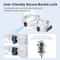 Insta360 X5 60M Waterproof Diving Case with Invisible Selfie Stick Support