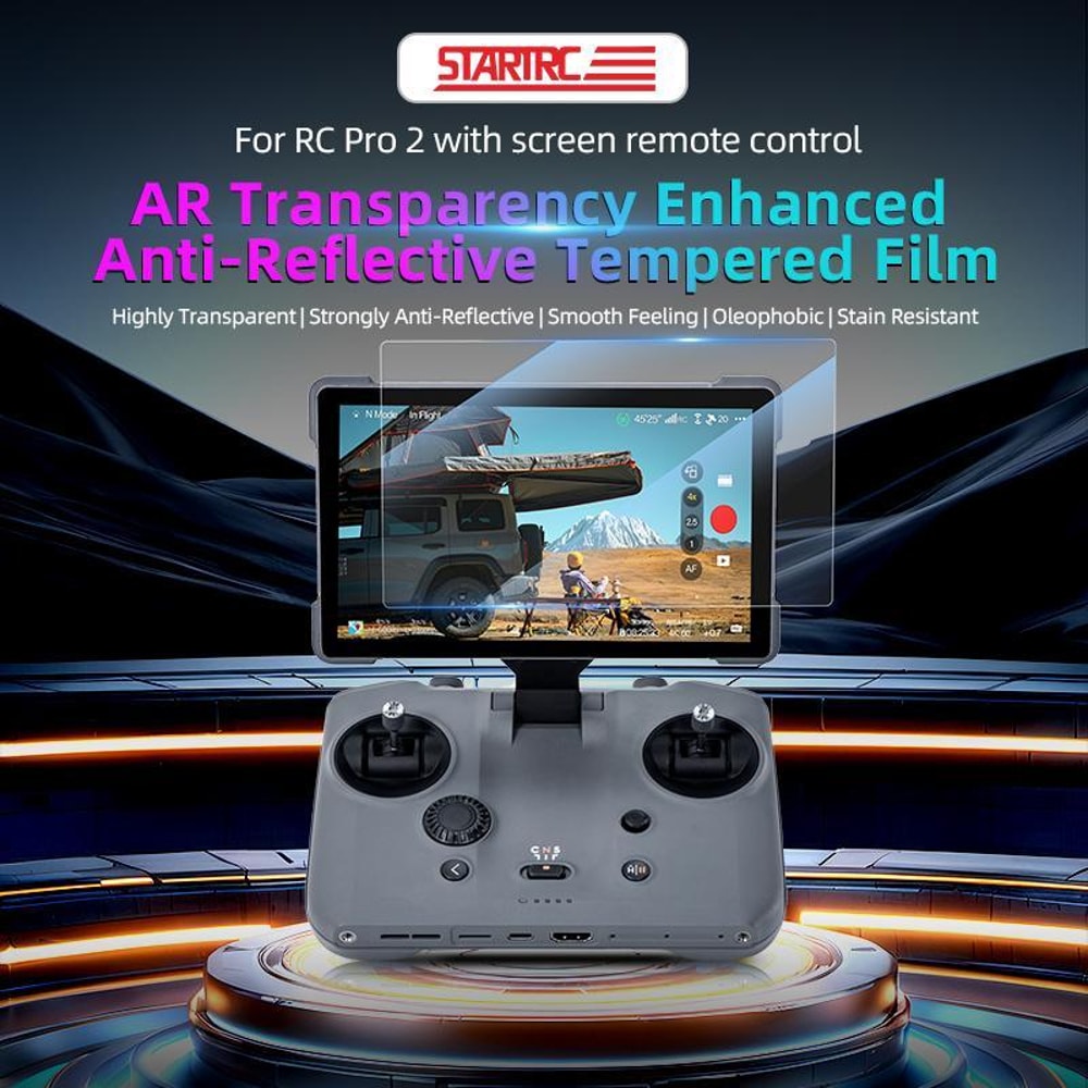 AR Anti Glare DJI RC Pro 2 Screen Protector For Mavic 4 Pro Remote Controller 1