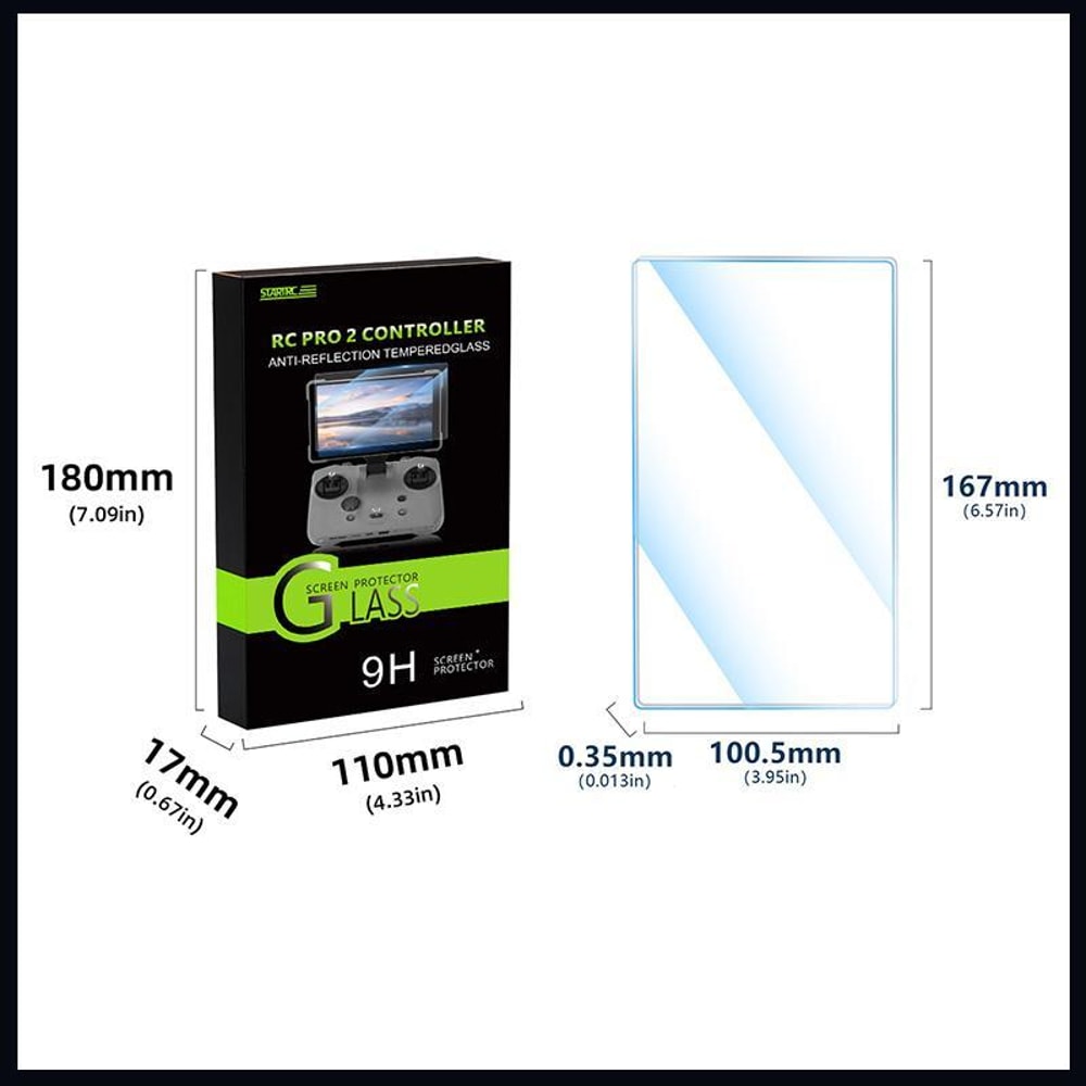 AR Anti Glare DJI RC Pro 2 Screen Protector For Mavic 4 Pro Remote Controller 5