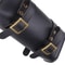 Retro Bicycle Handlebar Bag Waterproof PU Leather Front Storage Pouch for Bikes & Scooters
