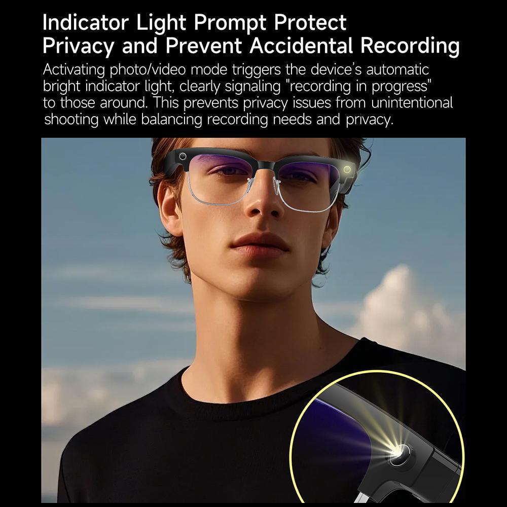AI Smart Glasses With 8MP Camera Real Time Translation Bluetooth Calling 15