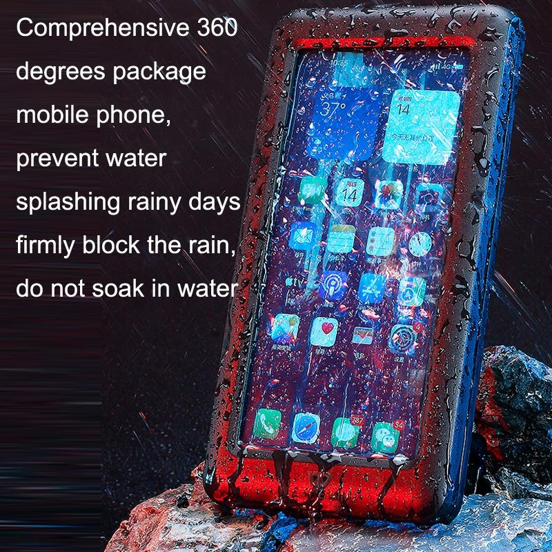 Bike Phone Mount Waterproof Shockproof Handlebar Holder For Bicycles Motorcycles 7