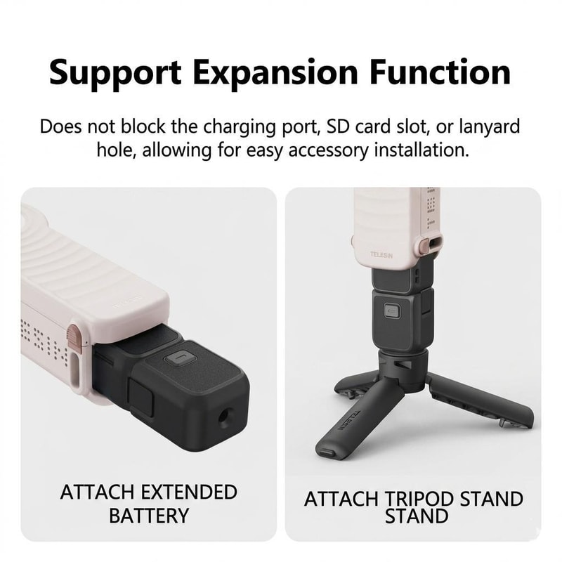 DJI Osmo Pocket 4 Protective Case With Magnetic Filter Storage 9