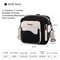 Cwatcun 2 in 1 Camera Backpack Crossbody Travel Bag