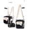 Cwatcun 2 in 1 Camera Backpack Crossbody Travel Bag