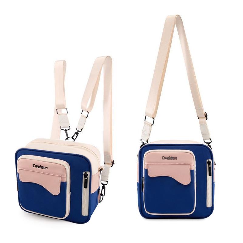 Cwatcun 2 in 1 Camera Backpack Crossbody Travel Bag