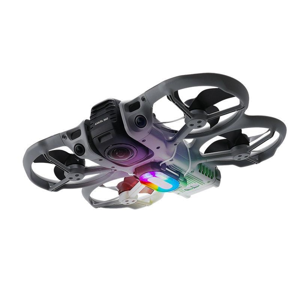 RGB LED Landing Light for DJI Avata 360 with 38 Modes & Night Flight Protection