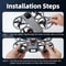 RGB LED Landing Light for DJI Avata 360 with 38 Modes & Night Flight Protection