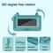 360 Waterproof Shower Phone Holder With Touch Screen Rotating Wall Mount 1