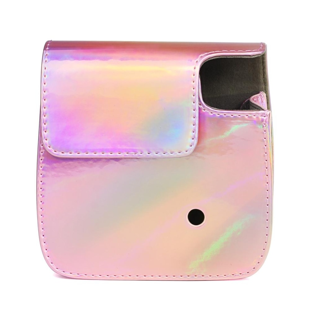Vintage PU Leather Camera Case for Instax Mini 9 Case with Strap and Photo Pocket