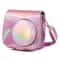 Vintage PU Leather Camera Case for Instax Mini 9 Case with Strap and Photo Pocket