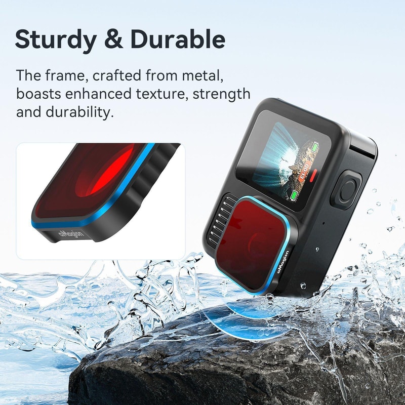 GoPro HERO Dive Filter Lens For Underwater Color Correction And Anti Fog Protection 5