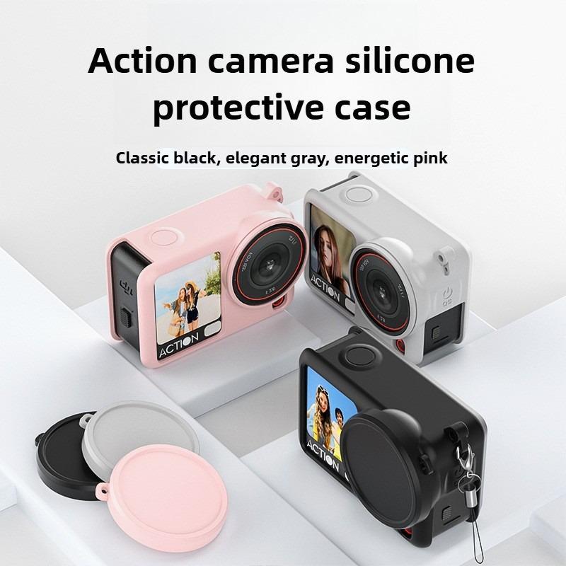 DJI Osmo Action 6 Silicone Lens Cap Cover With Shockproof Camera Protection 1