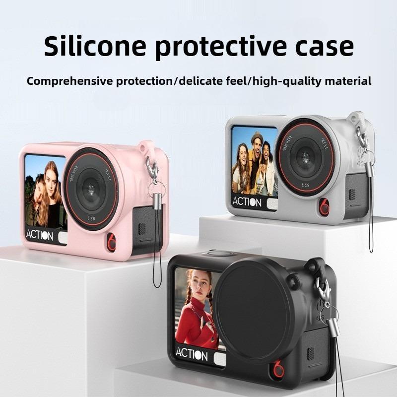 DJI Osmo Action 6 Silicone Lens Cap Cover With Shockproof Camera Protection 2