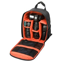 waterproof dslr camera backpack with phone pocket for travel hiking and outdoor sports