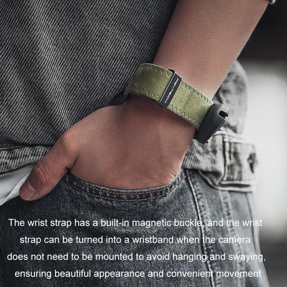 SecureGrip camera wrist strap for DSLR & Mirrorless Cameras with Quick Release Magnetic Lock