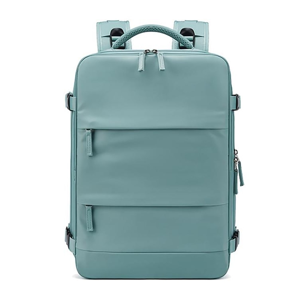 VoyagerPro Travel Laptop Backpack With Shoe Compartment Water Resistant Storage 2