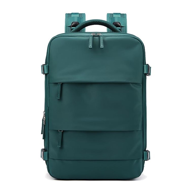 VoyagerPro Travel Laptop Backpack with Shoe Compartment & Water Resistant Storage