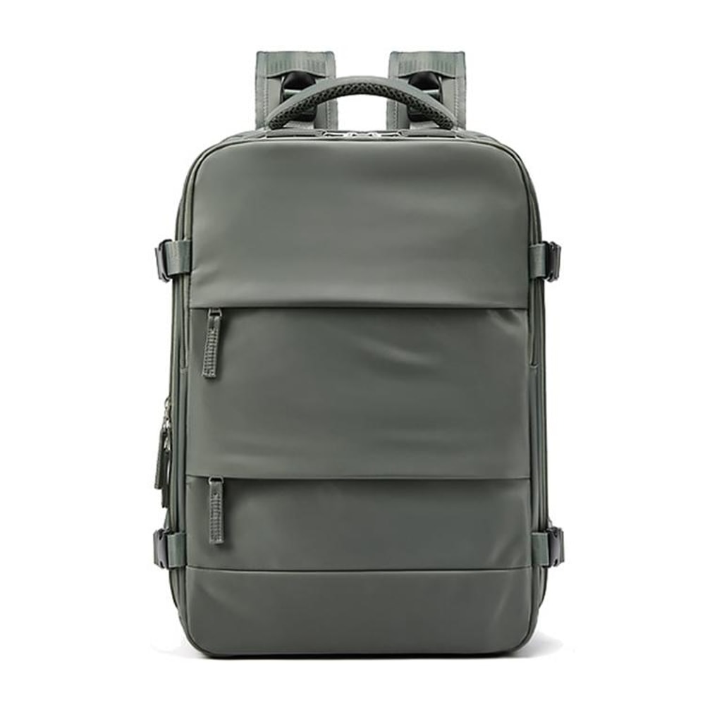 VoyagerPro Travel Laptop Backpack with Shoe Compartment & Water Resistant Storage