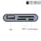 USB C SD TF Card Reader Hub With USB Port And LED Indicator For MacBook Laptop Android 4