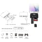 USB C SD TF Card Reader Hub With USB Port And LED Indicator For MacBook Laptop Android 6