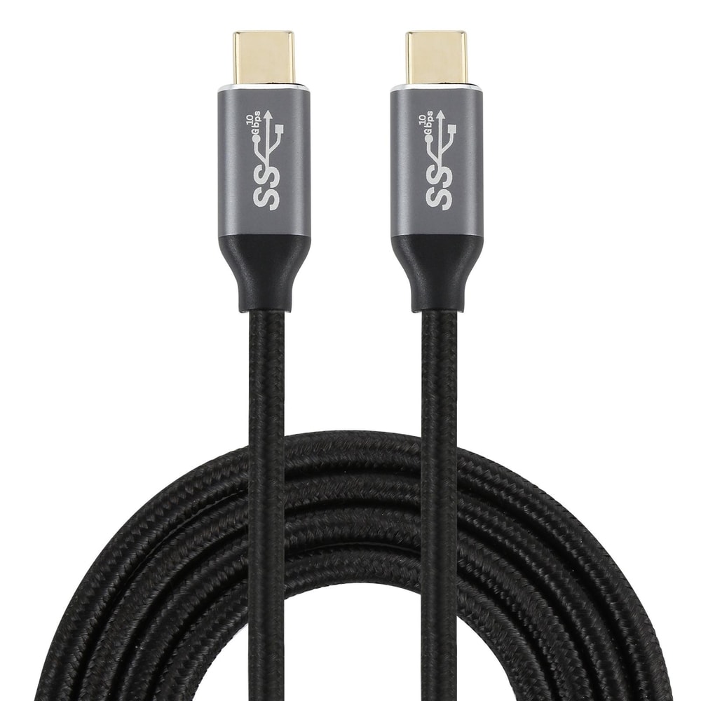 10Gbps USB C Cable Fast Charging Nylon Braided Type C Data Transfer Cord