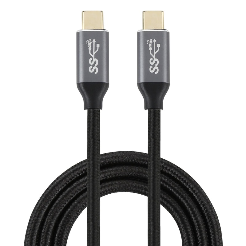 10Gbps USB C Cable Fast Charging Nylon Braided Type C Data Transfer Cord
