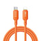 27W USB C To Lightning Silicone Fast Charging Cable 0