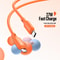 27W USB C To Lightning Silicone Fast Charging Cable 3