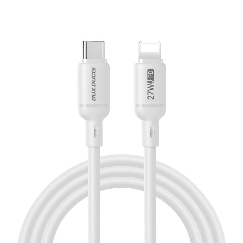 27W USB C To Lightning Silicone Fast Charging Cable 11
