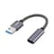USB 3.0 to USB C Female Extension Cable 15cm Fast Charging Data Adapter