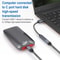 USB 3.0 to USB C Female Extension Cable 15cm Fast Charging Data Adapter