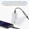 USB 3.0 to USB C Female Extension Cable 15cm Fast Charging Data Adapter
