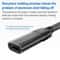 USB 3.0 to USB C Female Extension Cable 15cm Fast Charging Data Adapter
