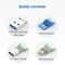 USB 3.0 to USB C Female Extension Cable 15cm Fast Charging Data Adapter