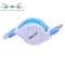 Retractable USB C Charging Cable 1M 2A Fast Sync Type C Data Cable