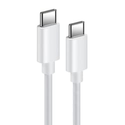 65w usb c fast charging cable dual type c data & power cord