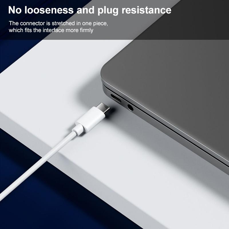 65W USB C Fast Charging Cable Dual Type C Data & Power Cord