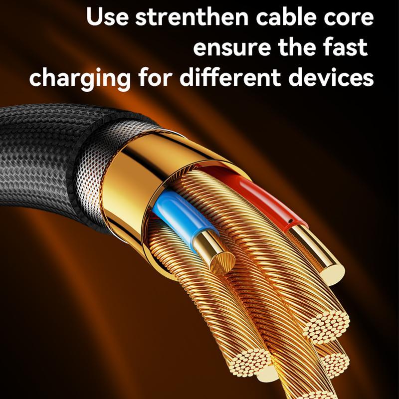 USB C To USB C Cable 60W Fast Charging Braided Data Cable 10