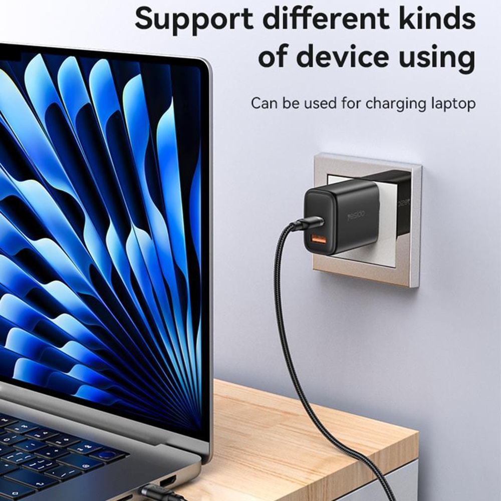 USB C To USB C Cable 60W Fast Charging Braided Data Cable 7