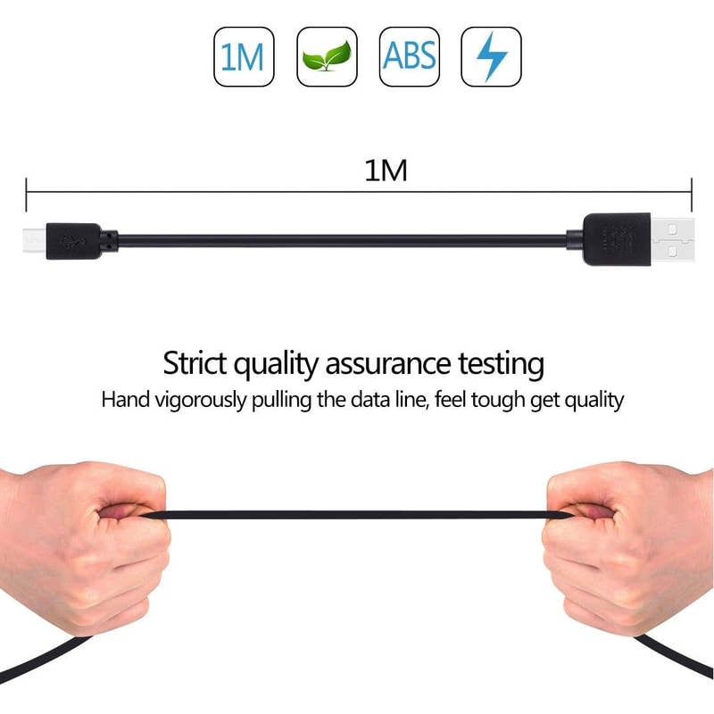 Micro USB Charging Cable Fast Sync USB Data Cable For Android Devices 3