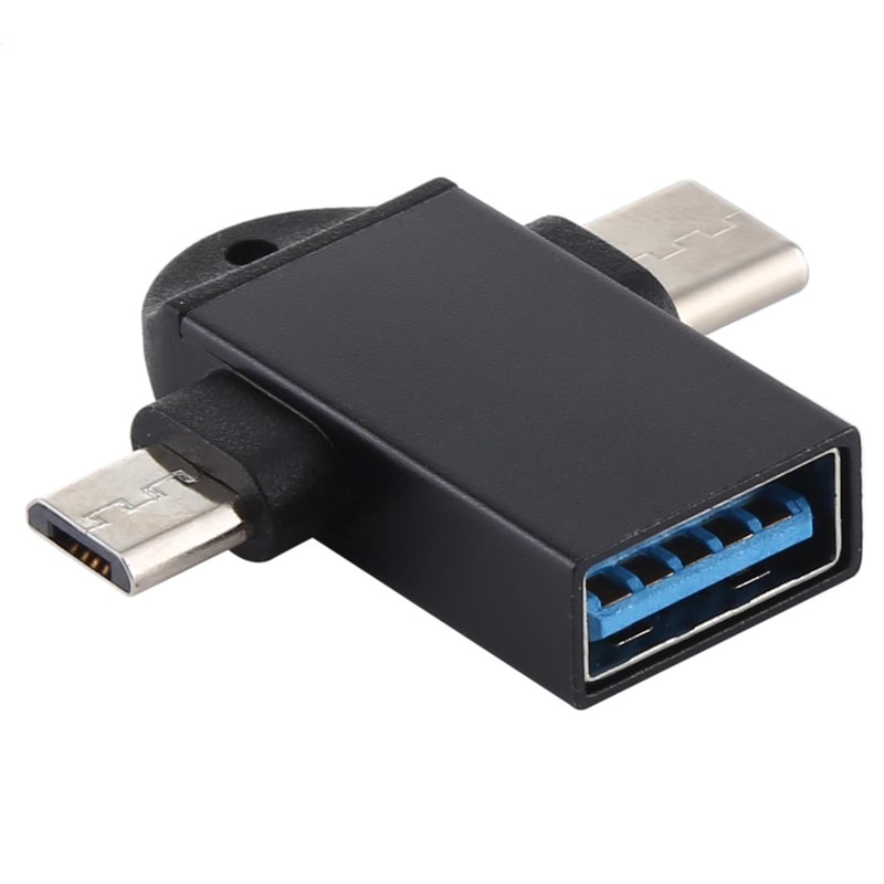 3 In 1 USB C OTG Adapter With USB 30 Fast Transfer 60W PD Charging 1